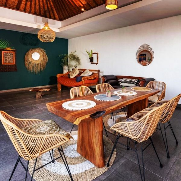 Table en Suar Massif 120