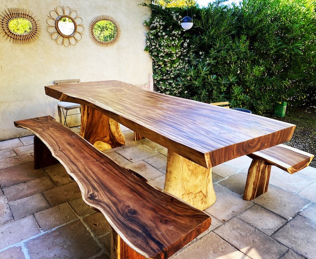 Table en Suar Massif 1 copie