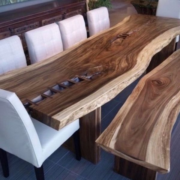 Table en Suar Massif 110 copie