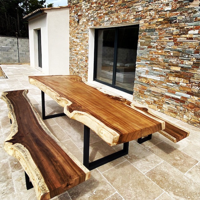 Table en Suar Massif 117 copie