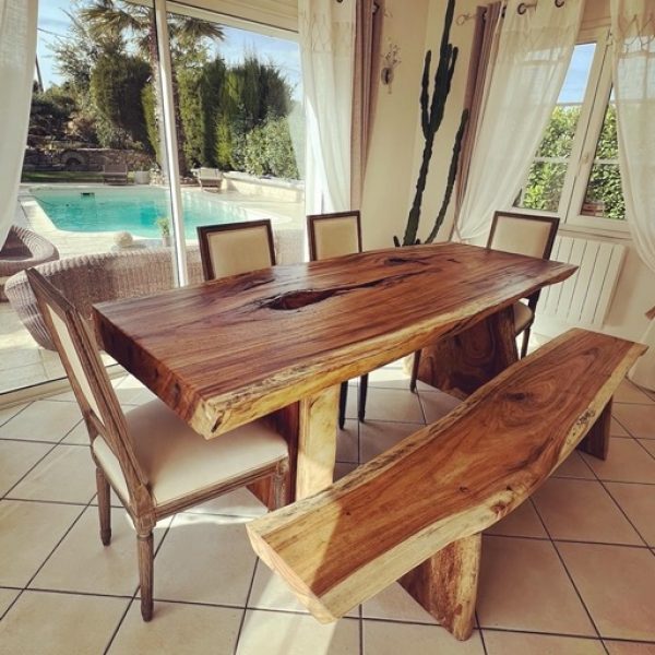 Table en Suar Massif 35 copie